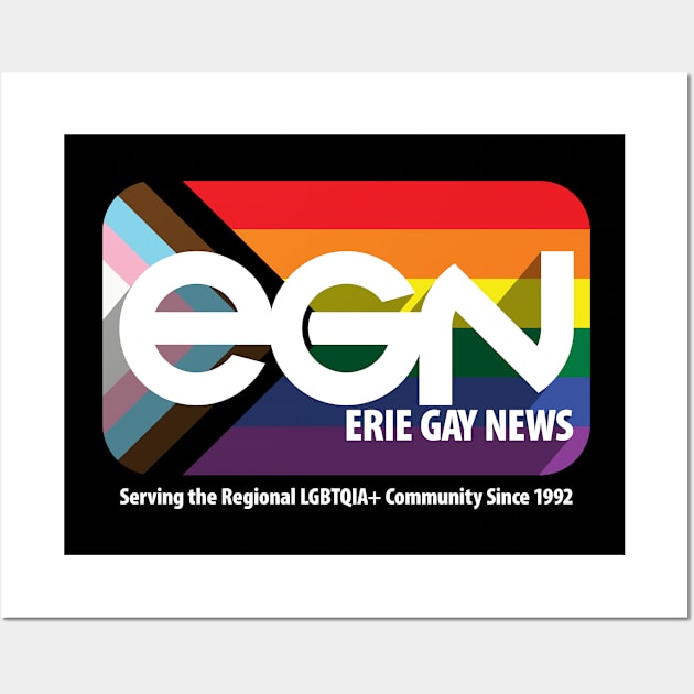 Erie Gay News Wall Art by wheedesign